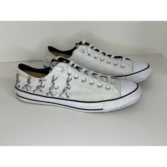 Converse,‎ Unisex Looney Tunes All Star Low Sneakers, 80th Anniversary, M10/W12 - Picture 2 of 11